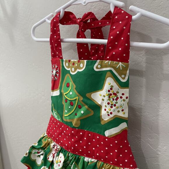 Eleanor Rose Christmas Cookies Baking Apron - Picture 2 of 8